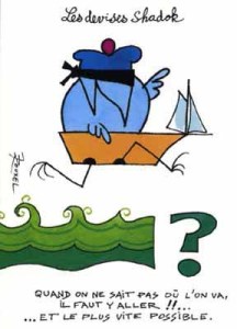 quand on ne sait pas ou on va