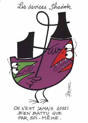 shadok autoflagelle devise21 shadok autoflagelle