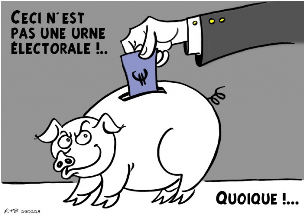 Coup de gueule … ils ont pas fini de nous casser les urnes&nbsp;?