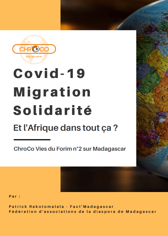 Chrocovie Forim Page de Garde