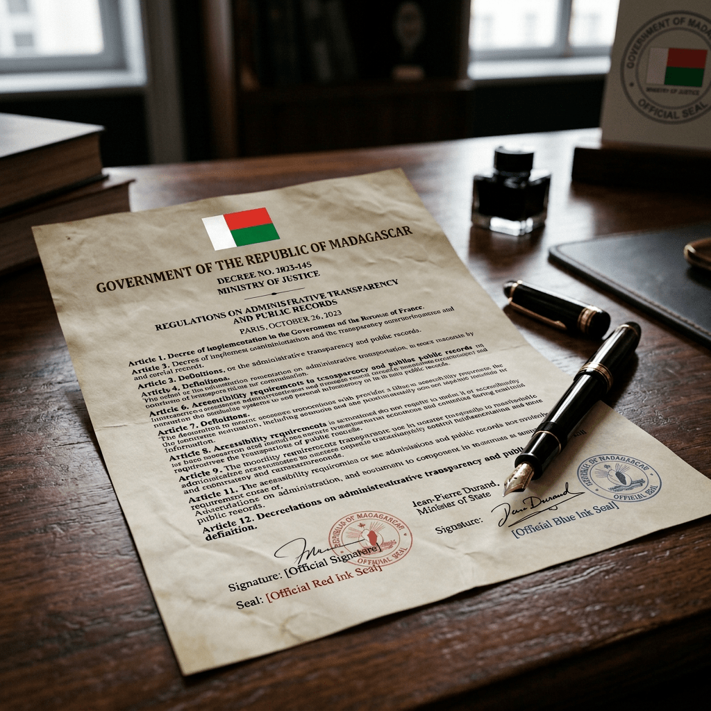 Les docs de Ragidro : Décret portant organisation et fonctionnement de la Présidence de la Refondation de la République de Madagascar – Analyse des effectifs de la présidence